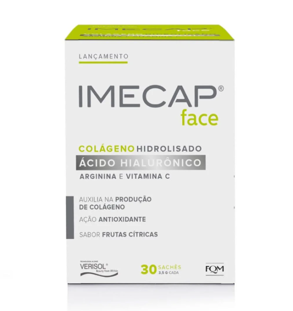 Imecap Face 30 Sachês Sabor Frutas Cítricas